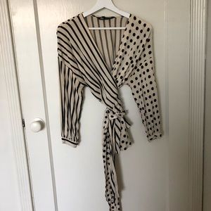 Zara Printed Blouse